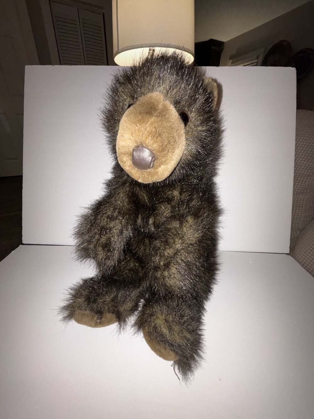 Vintage Carousel by Guy Brown Grizzly Bear Plush Stuffed Animal